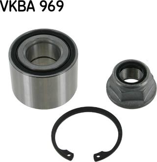 SKF VKBA 969 - Bearing Kit, wheel hub onlydrive.pro