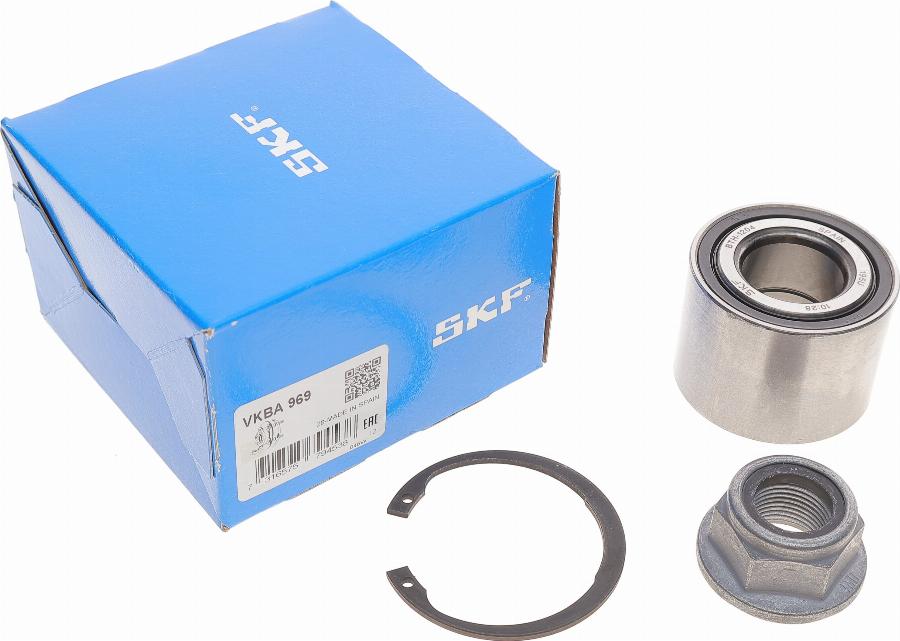 SKF VKBA 969 - Комплект подшипника, ступицы колеса onlydrive.pro