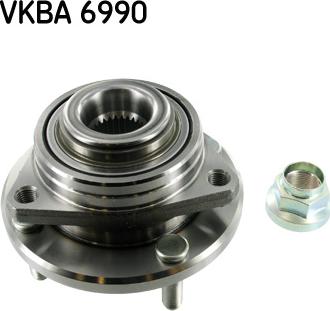 SKF VKBA 6990 - Bearing Kit, wheel hub onlydrive.pro