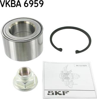 SKF VKBA 6959 - Комплект подшипника, ступицы колеса onlydrive.pro