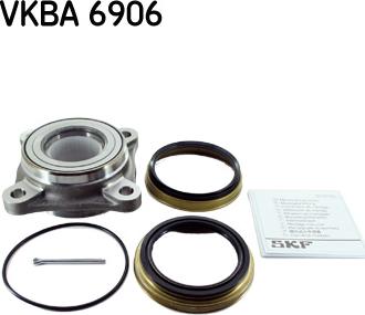 SKF VKBA 6906 - Riteņa rumbas gultņa komplekts onlydrive.pro