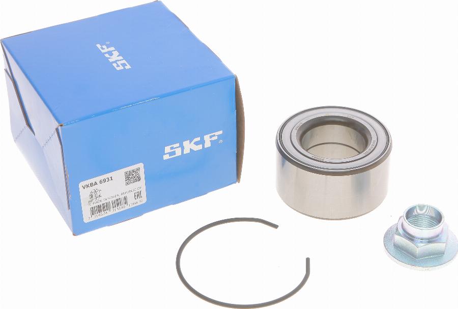 SKF VKBA 6931 - Комплект подшипника, ступицы колеса onlydrive.pro