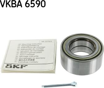 SKF VKBA 6590 - Комплект подшипника, ступицы колеса onlydrive.pro