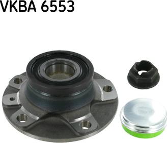 SKF VKBA 6553 - Комплект подшипника, ступицы колеса onlydrive.pro