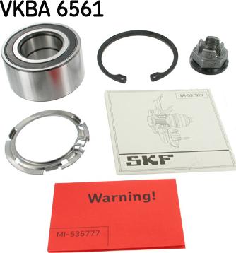 SKF VKBA 6561 - Bearing Kit, wheel hub onlydrive.pro