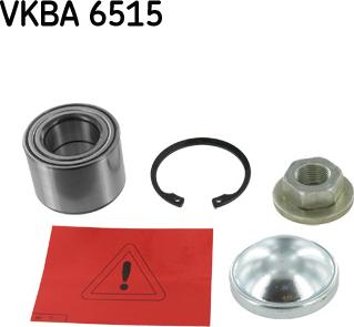 SKF VKBA 6515 - Riteņa rumbas gultņa komplekts onlydrive.pro