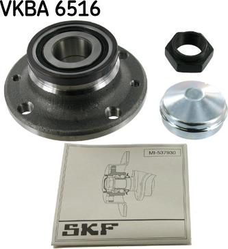 SKF VKBA 6516 - Комплект подшипника, ступицы колеса onlydrive.pro