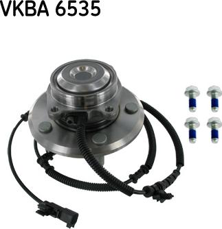SKF VKBA 6535 - Bearing Kit, wheel hub onlydrive.pro