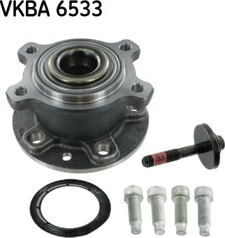 SKF VKBA 6533 - Комплект подшипника, ступицы колеса onlydrive.pro