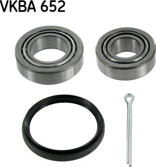 SKF VKBA 652 - Bearing Kit, wheel hub onlydrive.pro