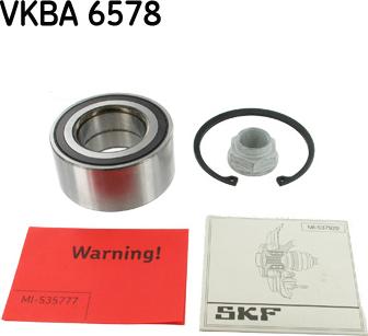 SKF VKBA 6578 - Rato guolio komplektas onlydrive.pro