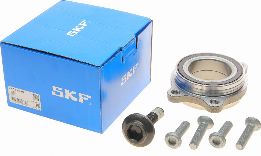 SKF VKBA 6649 - Комплект подшипника, ступицы колеса onlydrive.pro