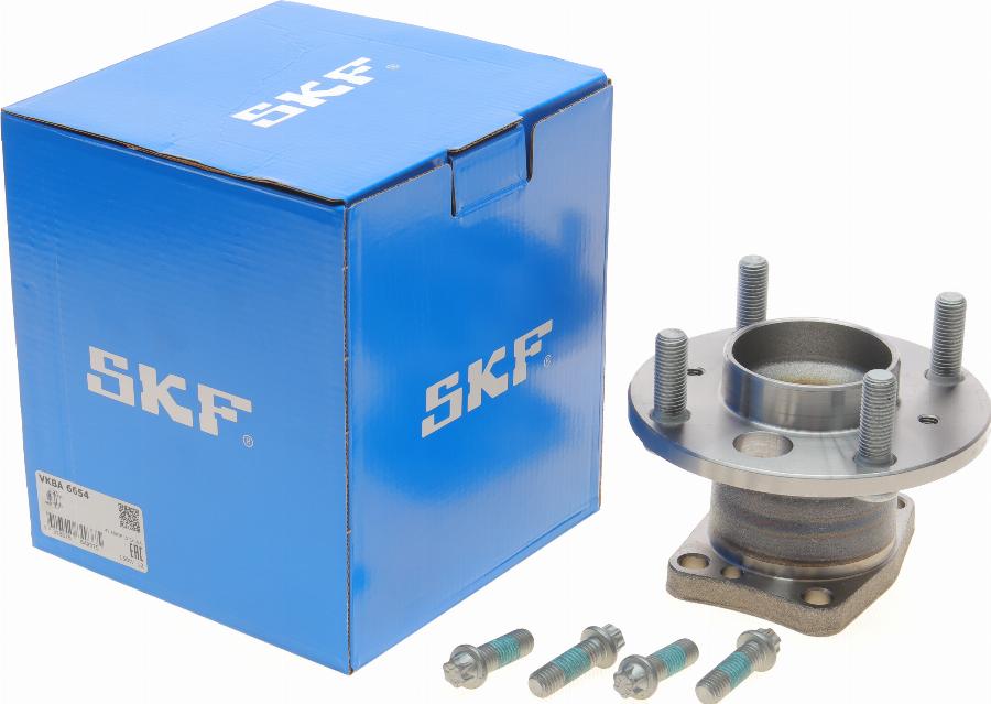 SKF VKBA 6654 - Комплект подшипника, ступицы колеса onlydrive.pro