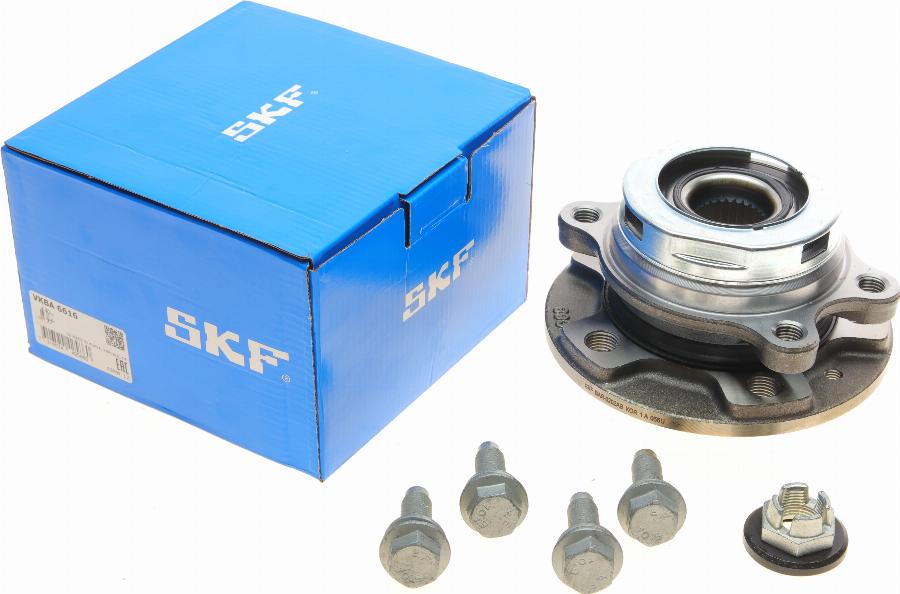 SKF VKBA 6616 - Комплект подшипника, ступицы колеса onlydrive.pro