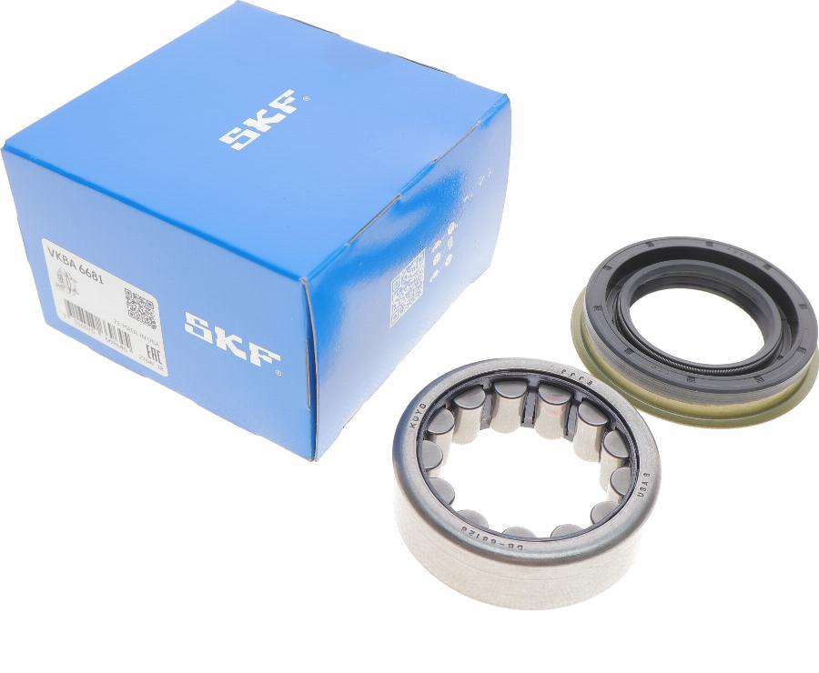 SKF VKBA 6681 - Комплект подшипника, ступицы колеса onlydrive.pro