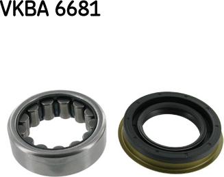 SKF VKBA 6681 - Bearing Kit, wheel hub onlydrive.pro