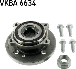 SKF VKBA 6634 - Bearing Kit, wheel hub onlydrive.pro