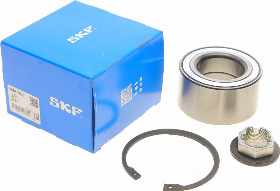 SKF VKBA 6636 - Комплект подшипника, ступицы колеса onlydrive.pro