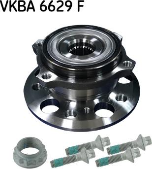 SKF VKBA 6629 F - Комплект подшипника, ступицы колеса onlydrive.pro