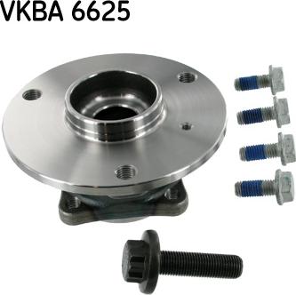 SKF VKBA 6625 - Комплект подшипника, ступицы колеса onlydrive.pro