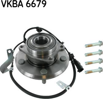 SKF VKBA 6679 - Bearing Kit, wheel hub onlydrive.pro