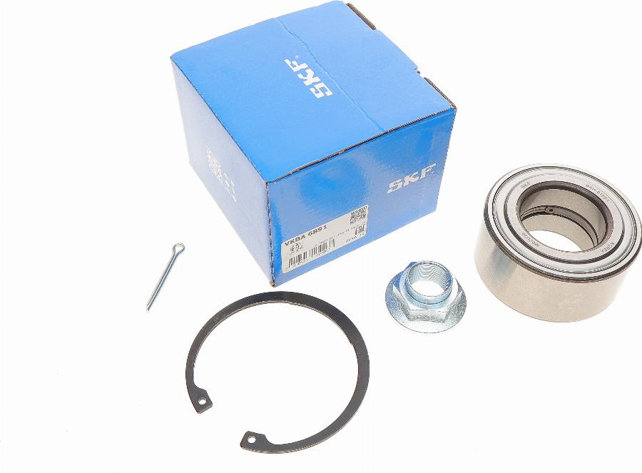 SKF VKBA 6891 - Комплект подшипника, ступицы колеса onlydrive.pro