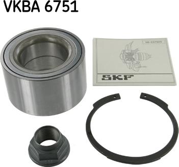 SKF VKBA 6751 - Bearing Kit, wheel hub onlydrive.pro