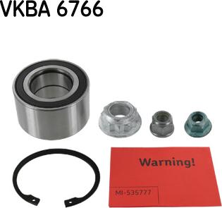 SKF VKBA 6766 - Riteņa rumbas gultņa komplekts onlydrive.pro