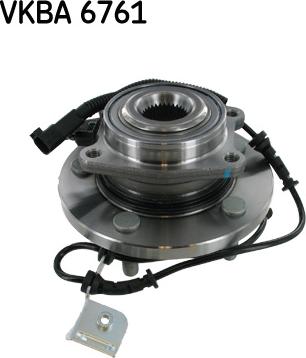 SKF VKBA 6761 - Комплект подшипника, ступицы колеса onlydrive.pro