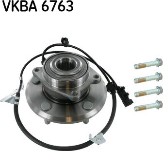 SKF VKBA 6763 - Bearing Kit, wheel hub onlydrive.pro