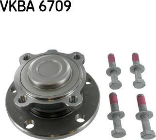 SKF VKBA 6709 - Bearing Kit, wheel hub onlydrive.pro