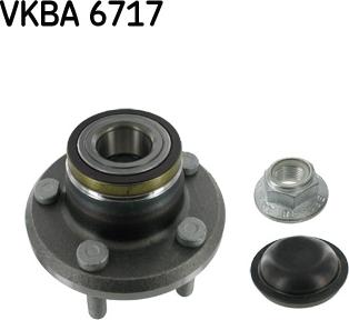 SKF VKBA 6717 - Bearing Kit, wheel hub onlydrive.pro