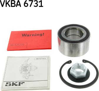 SKF VKBA 6731 - Bearing Kit, wheel hub onlydrive.pro