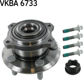 SKF VKBA 6733 - Bearing Kit, wheel hub onlydrive.pro