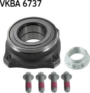 SKF VKBA 6737 - Комплект подшипника, ступицы колеса onlydrive.pro