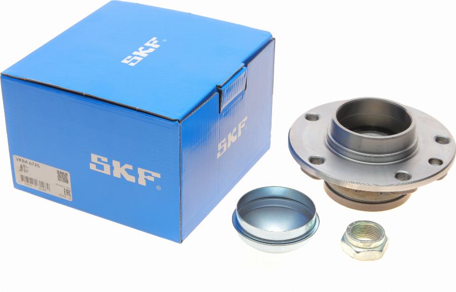 SKF VKBA 6725 - Комплект подшипника, ступицы колеса onlydrive.pro