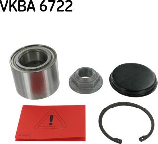 SKF VKBA 6722 - Bearing Kit, wheel hub onlydrive.pro