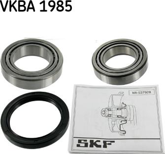 SKF VKBA 1985 - Bearing Kit, wheel hub onlydrive.pro