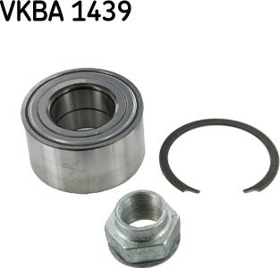 SKF VKBA 1439 - Комплект подшипника, ступицы колеса onlydrive.pro