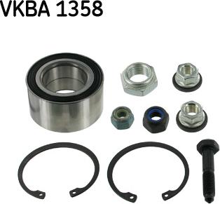 SKF VKBA 1358 - Bearing Kit, wheel hub onlydrive.pro