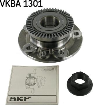 SKF VKBA 1301 - Bearing Kit, wheel hub onlydrive.pro