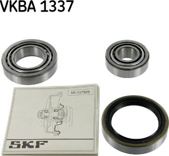 SKF VKBA 1337 - Bearing Kit, wheel hub onlydrive.pro