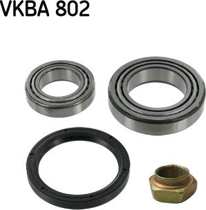 SKF VKBA 802 - Bearing Kit, wheel hub onlydrive.pro