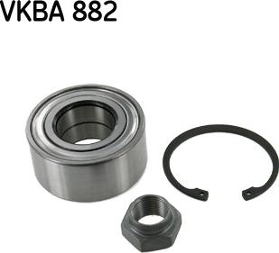 SKF VKBA 882 - Bearing Kit, wheel hub onlydrive.pro