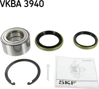 SKF VKBA 3940 - Riteņa rumbas gultņa komplekts onlydrive.pro