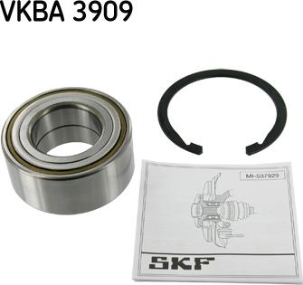 SKF VKBA 3909 - Bearing Kit, wheel hub onlydrive.pro