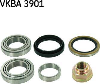 SKF VKBA 3901 - Комплект подшипника, ступицы колеса onlydrive.pro