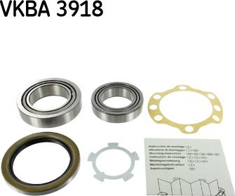 SKF VKBA 3918 - Bearing Kit, wheel hub onlydrive.pro