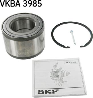 SKF VKBA 3985 - Riteņa rumbas gultņa komplekts onlydrive.pro