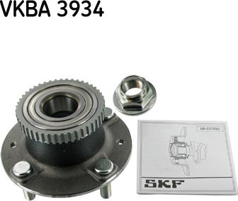 SKF VKBA 3934 - Rato guolio komplektas onlydrive.pro